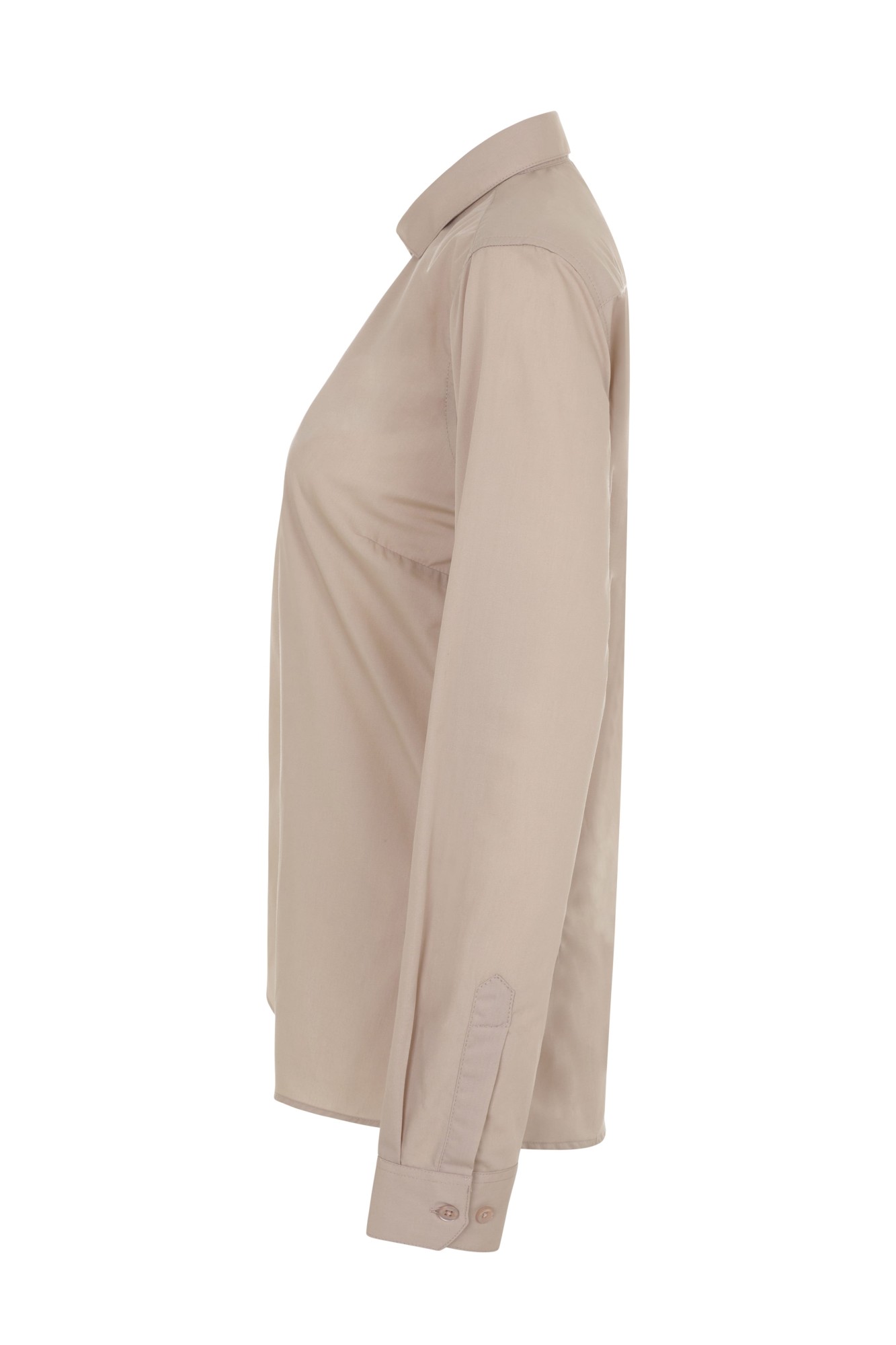 405011.CAMISA ML MUJER BEIGE CLARO XS