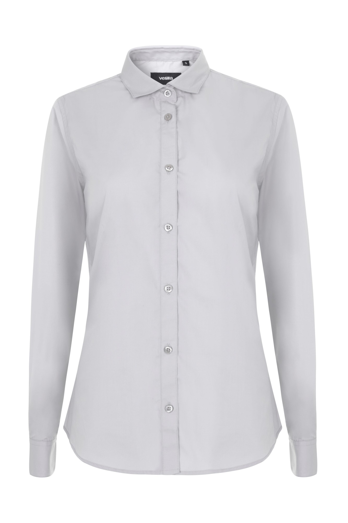 405011.CAMISA ML MUJER GRIS HIELO XS