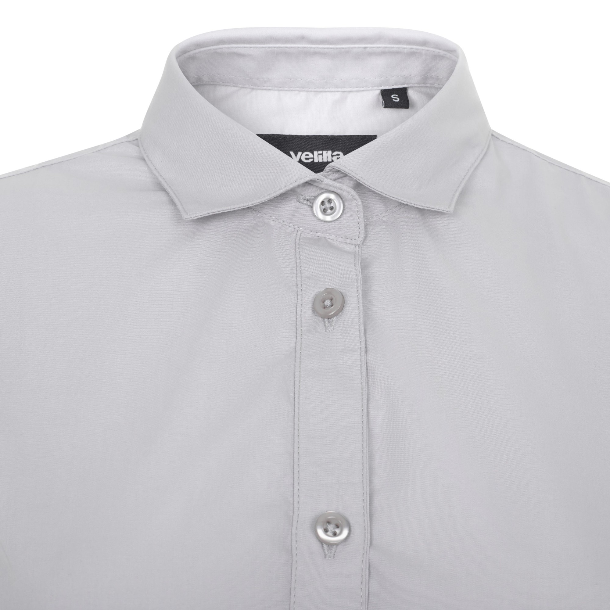 405011.CAMISA ML MUJER GRIS HIELO XS