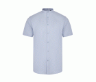 405012S.CAMISA STRETCH MC HOMBRE CELESTE S