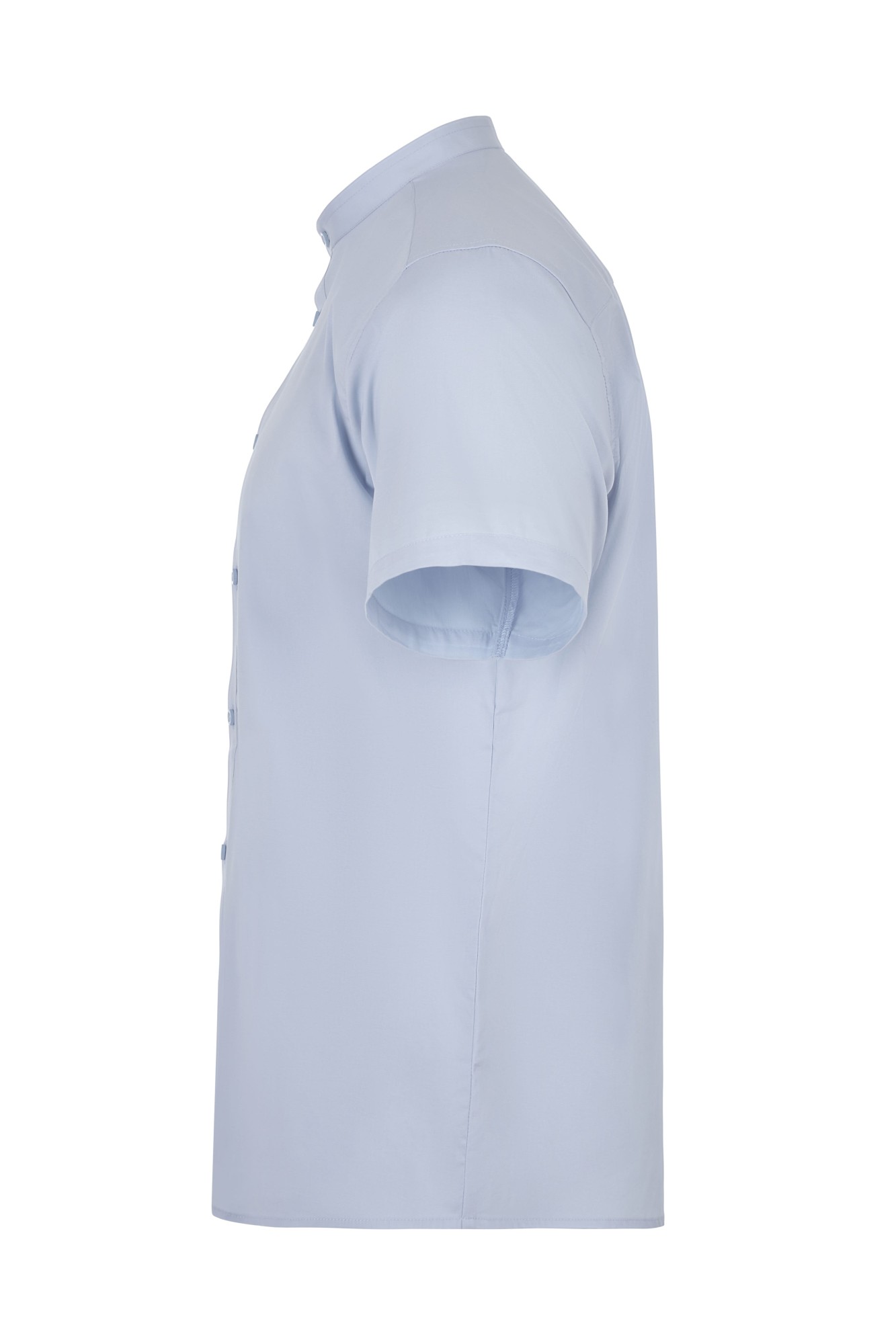 405012S.CAMISA STRETCH MC HOMBRE CELESTE S