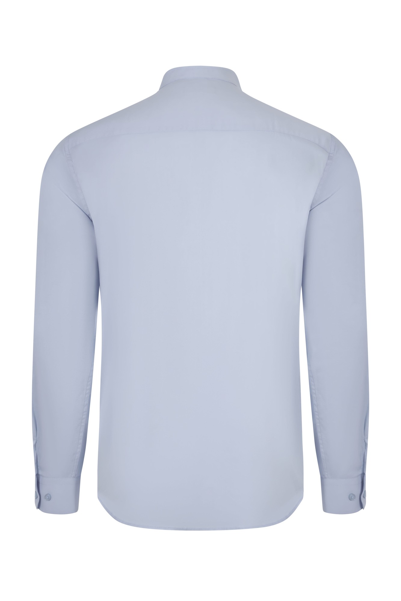 405013S.CAMISA STRETCH ML HOMBRE CELESTE S