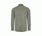 405013S.CAMISA STRETCH ML HOMBRE VERDE OLIVA CLARO S