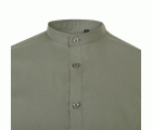 405013S.CAMISA STRETCH ML HOMBRE VERDE OLIVA CLARO S