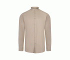 405013S.CAMISA STRETCH ML HOMBRE BEIGE CLARO S