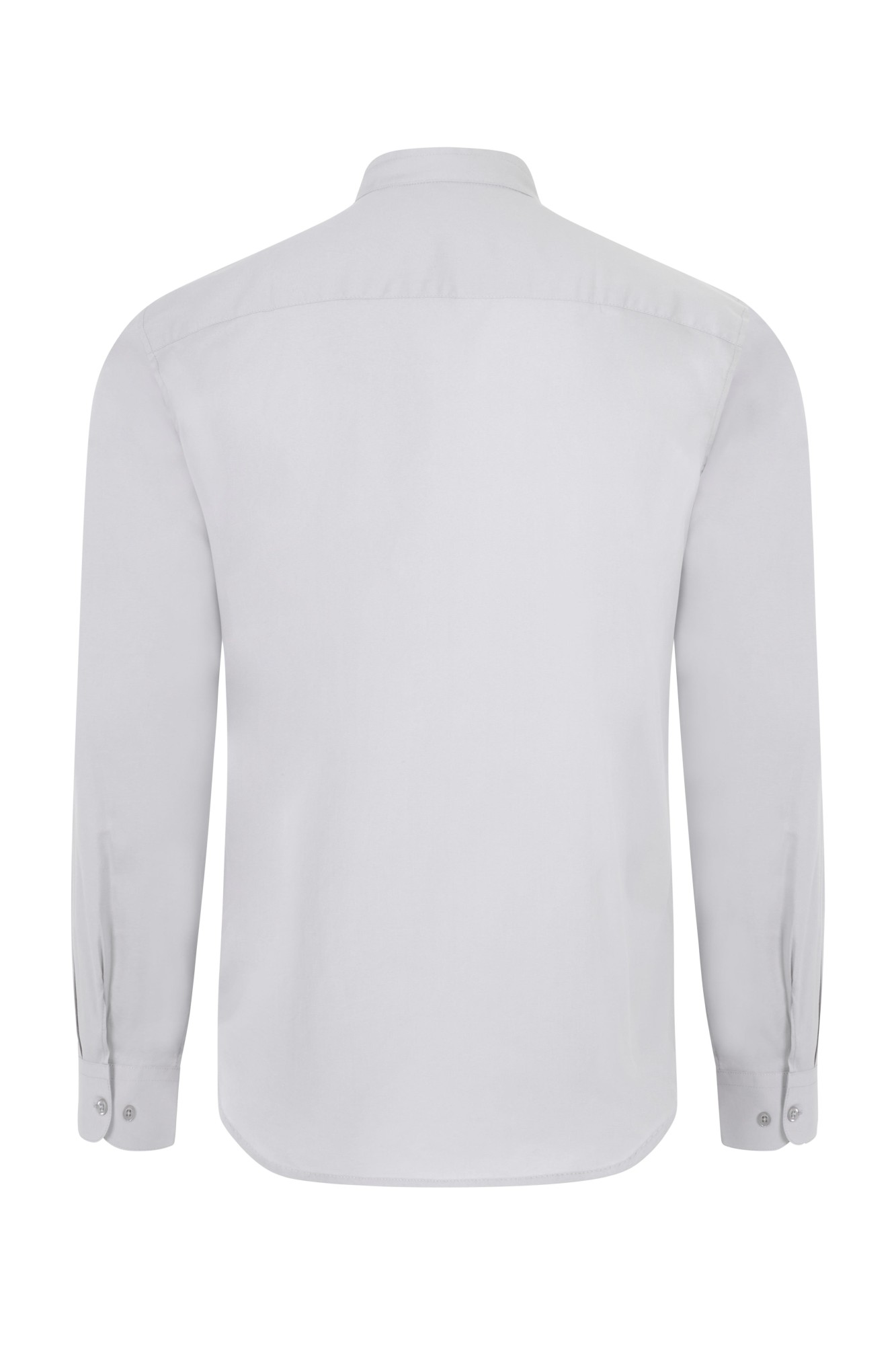 405013S.CAMISA STRETCH ML HOMBRE GRIS HIELO S