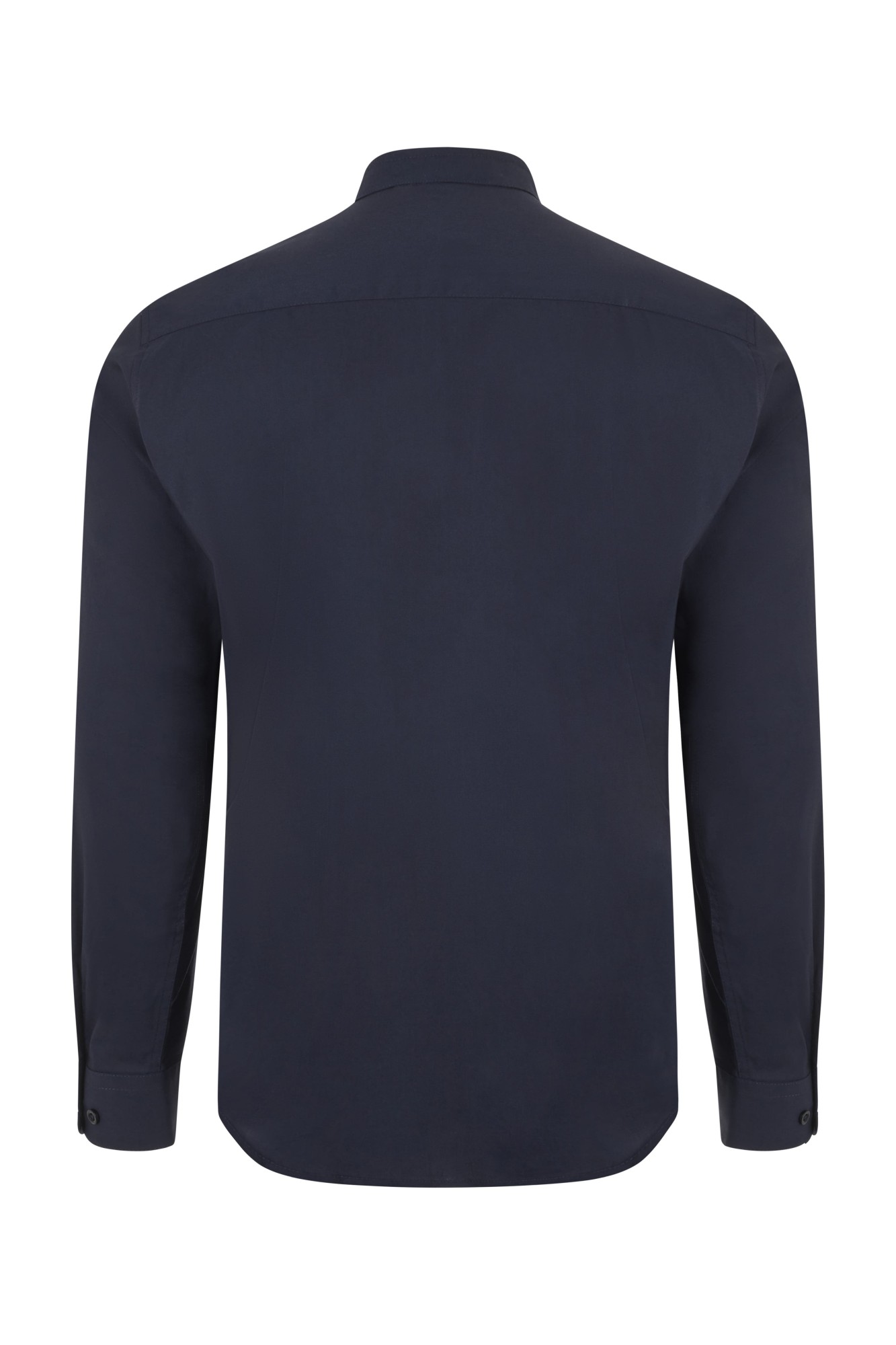 405013S.CAMISA STRETCH ML HOMBRE AZUL NAVY S