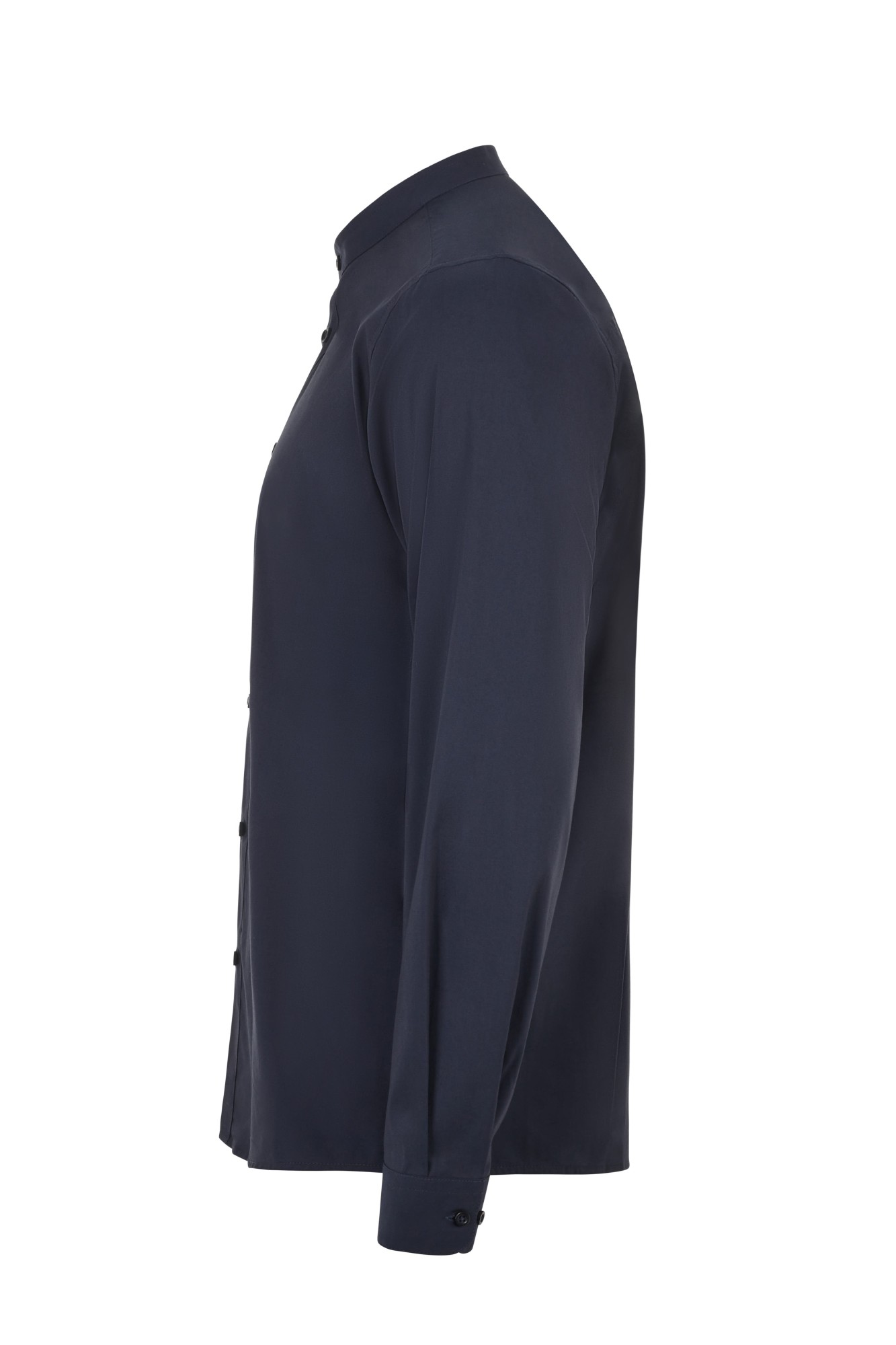 405013S.CAMISA STRETCH ML HOMBRE AZUL NAVY S