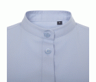 405014S.CAMISA STRETCH MC MUJER CELESTE XS