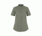405014S.CAMISA STRETCH MC MUJER VERDE OLIVA CLARO XS