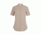 405014S.CAMISA STRETCH MC MUJER BEIGE CLARO XS