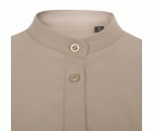 405014S.CAMISA STRETCH MC MUJER BEIGE CLARO XS