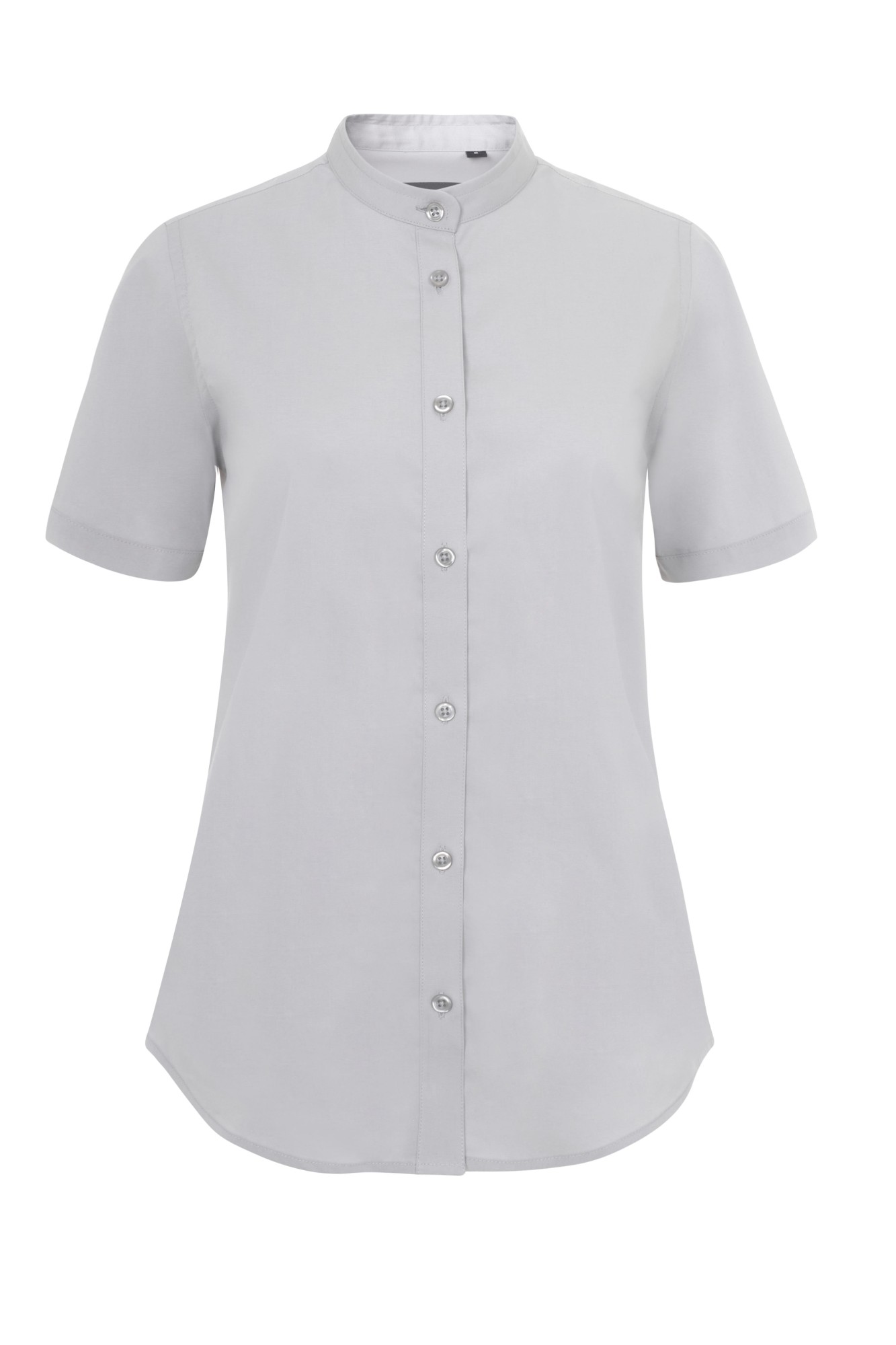 405014S.CAMISA STRETCH MC MUJER GRIS HIELO XS