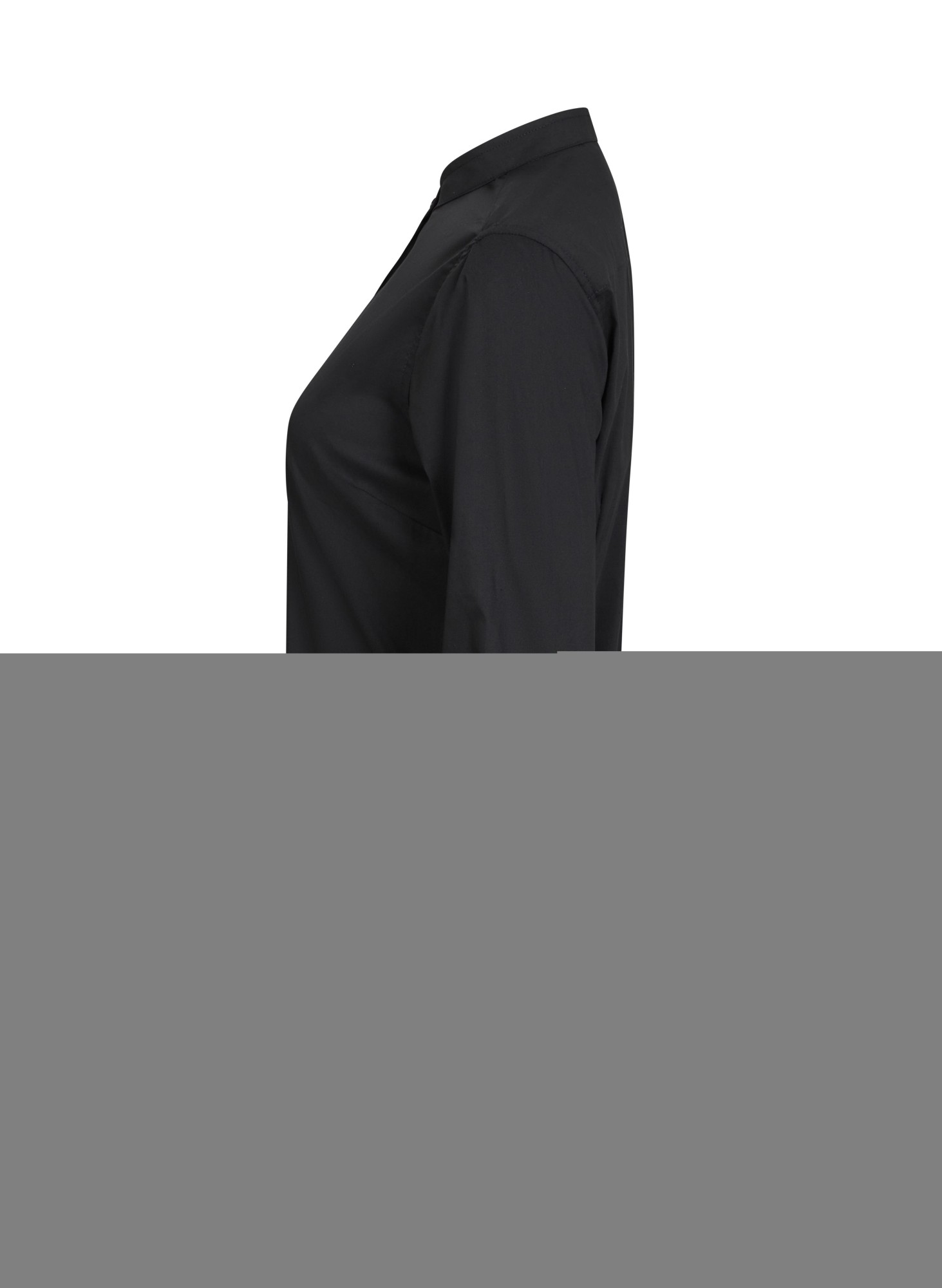 405015S.CAMISA STRETCH ML MUJER NEGRO 2XL