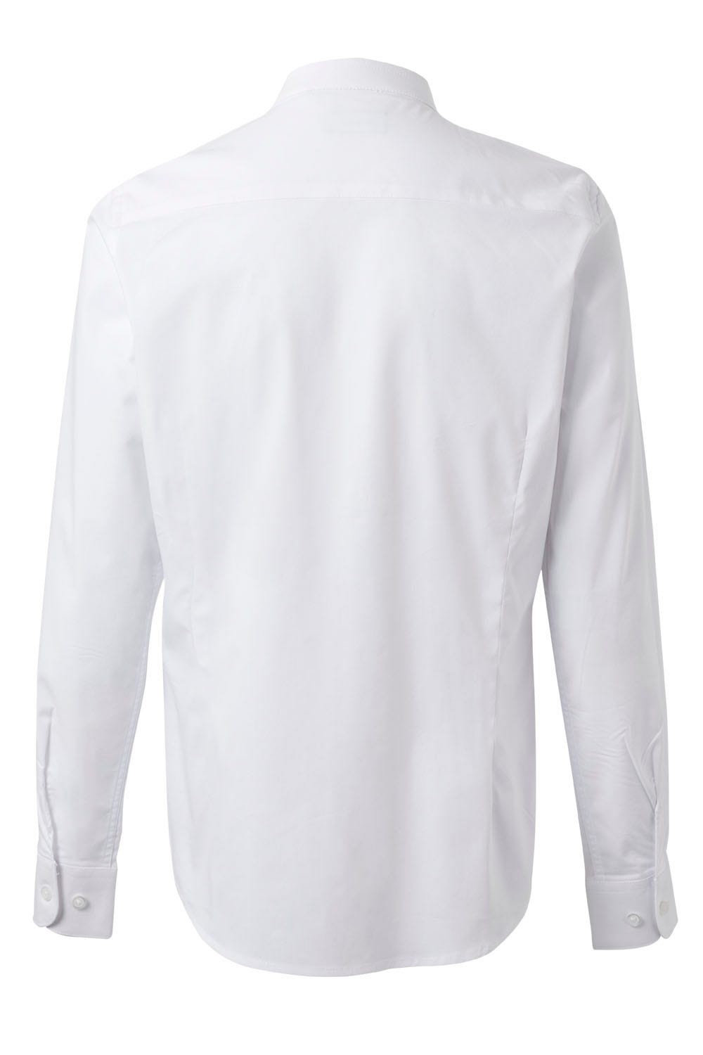405015S.CAMISA STRETCH ML MUJER BLANCO 2XL