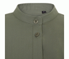 405015S.CAMISA STRETCH ML MUJER VERDE OLIVA CLARO XS