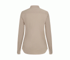 405015S.CAMISA STRETCH ML MUJER BEIGE CLARO XS