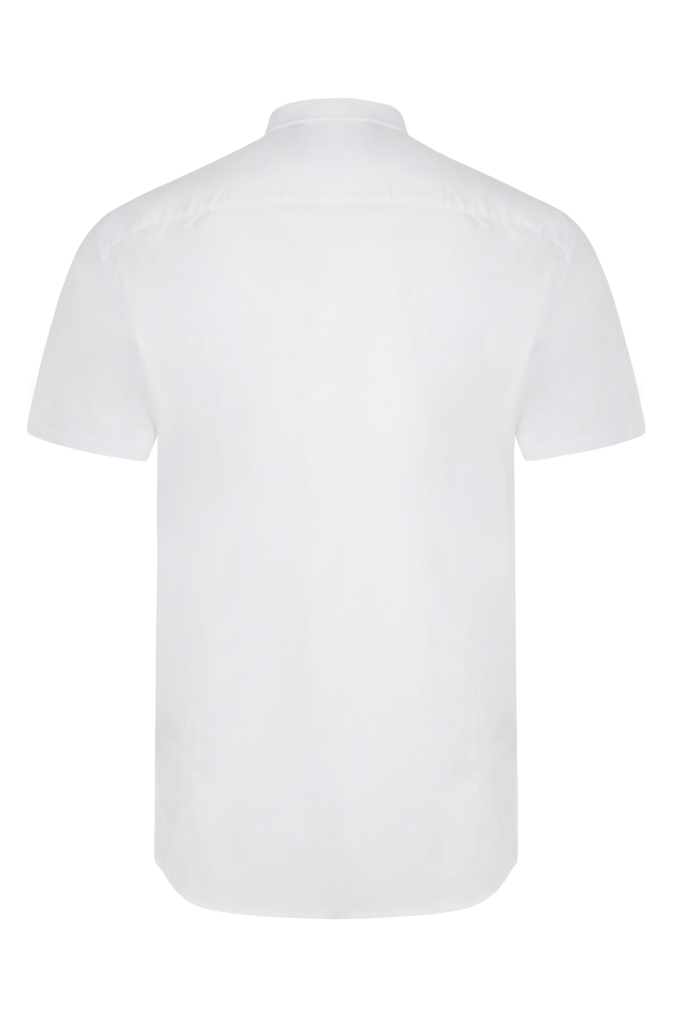 405016S.CAMISA STRETCH MC HOMBRE BLANCO S