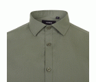405016S.CAMISA STRETCH MC HOMBRE VERDE OLIVA CLARO S