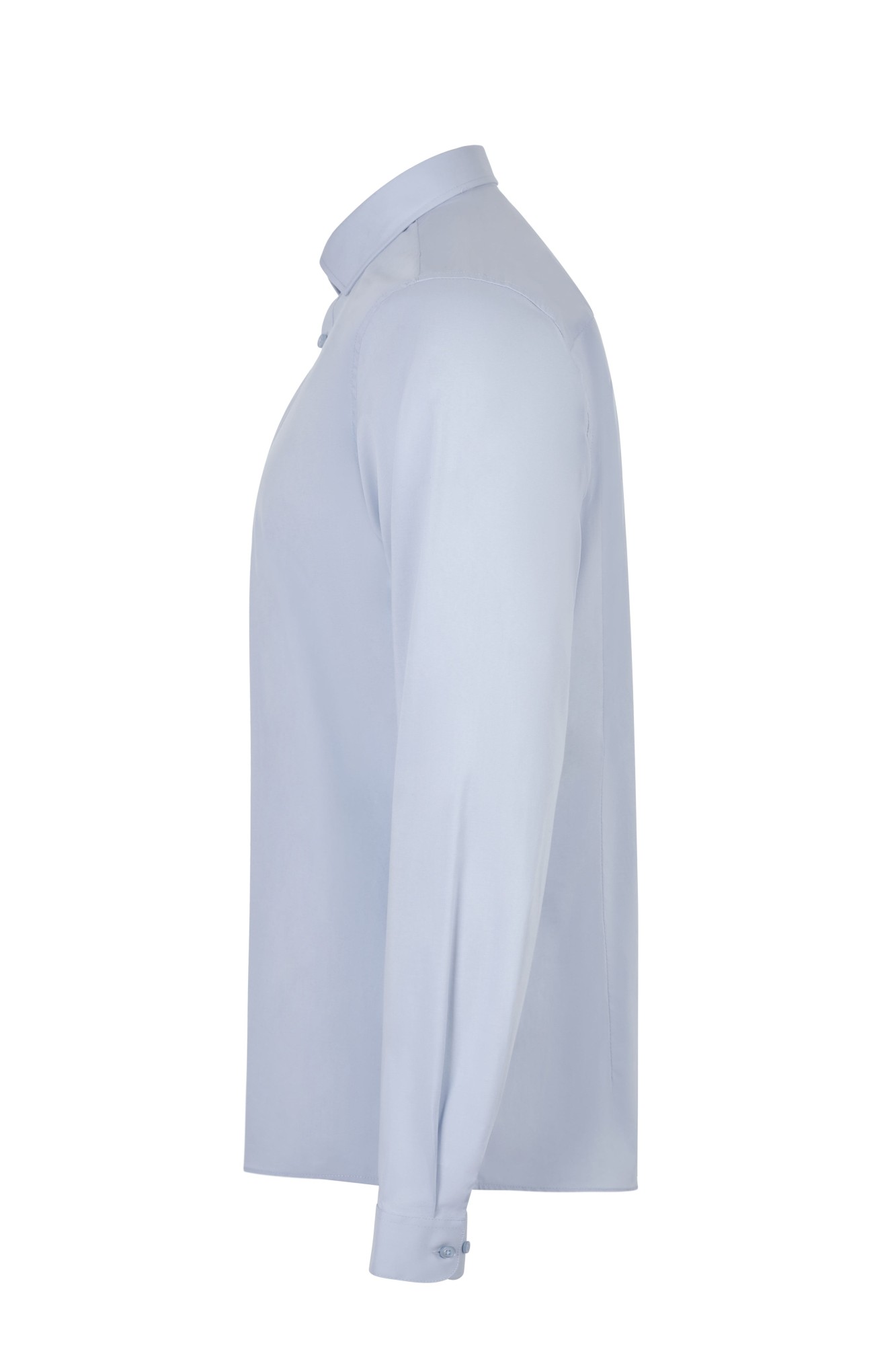 405017S.CAMISA STRETCH ML HOMBRE CELESTE S