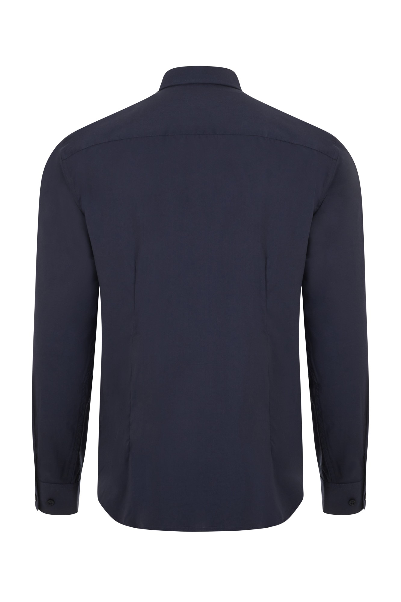 405017S.CAMISA STRETCH ML HOMBRE AZUL NAVY S