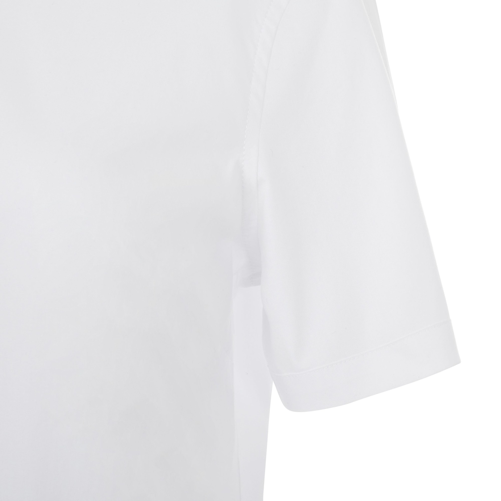 405018S.CAMISA STRETCH MC MUJER BLANCO XS