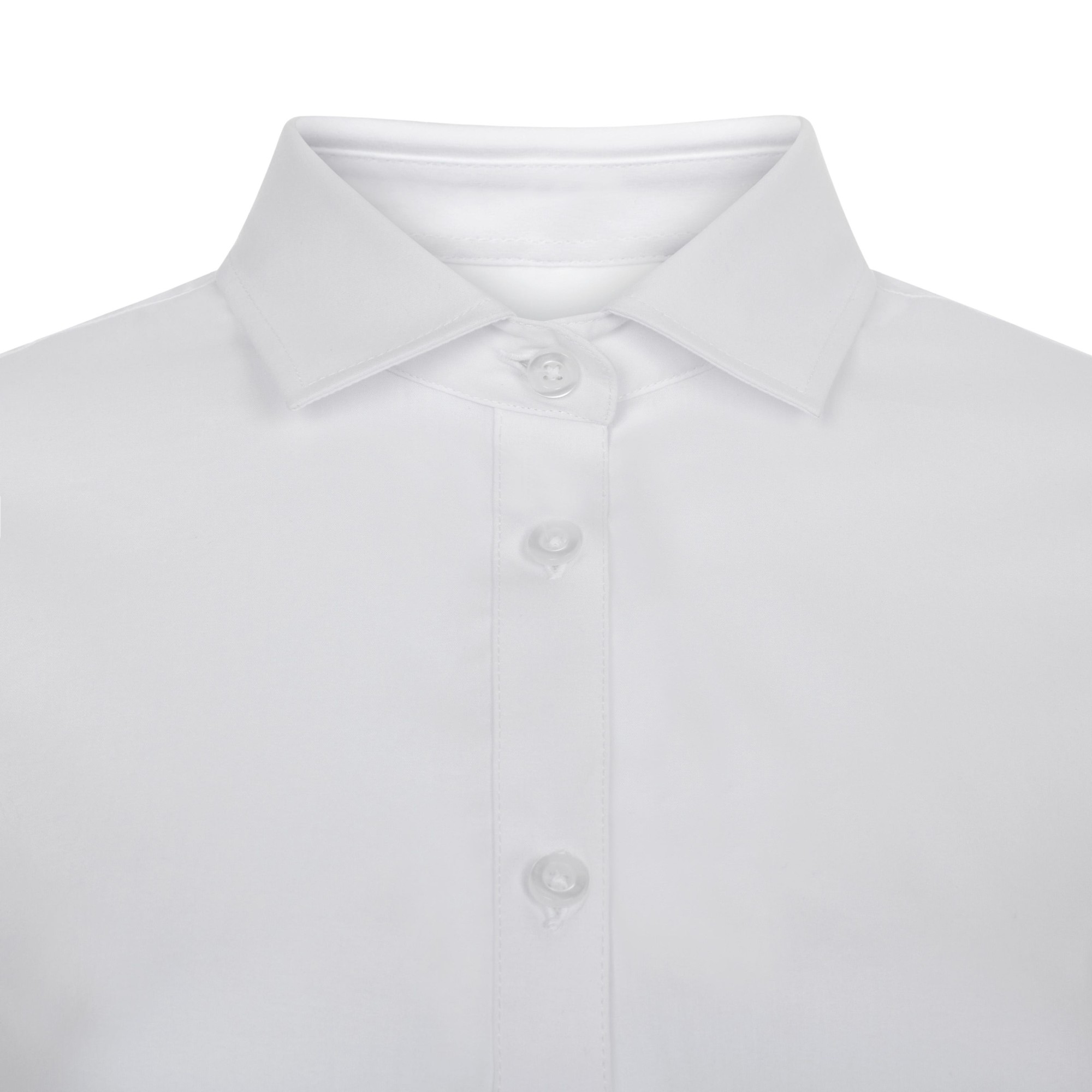 405019S.CAMISA STRETCH ML MUJER BLANCO XS