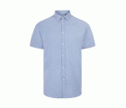 405024S.CAMISA OXFORD MC HOMBRE CELESTE S