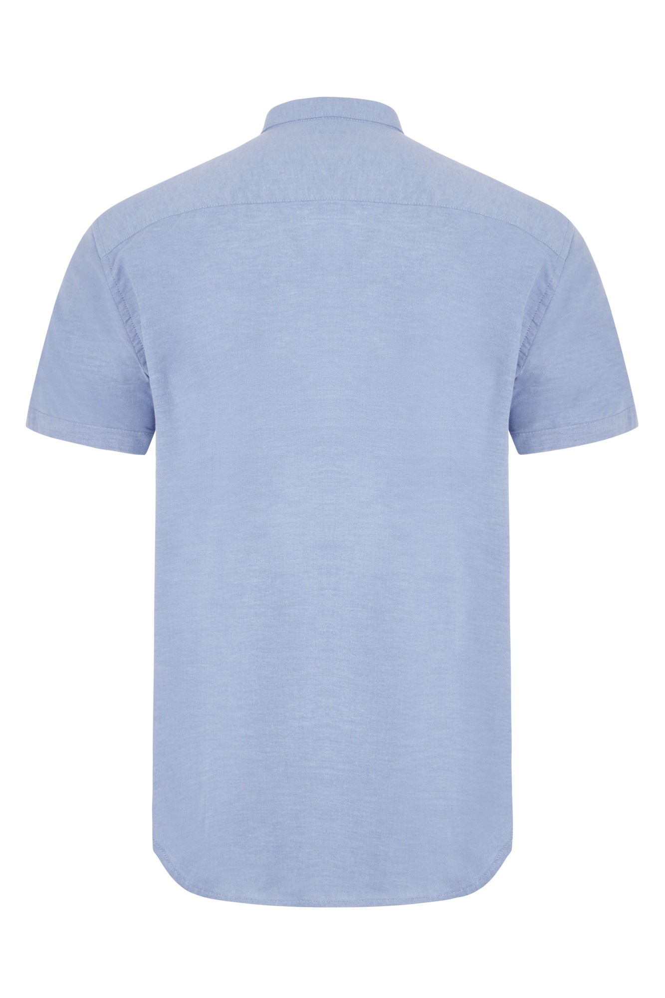 405024S.CAMISA OXFORD MC HOMBRE CELESTE S