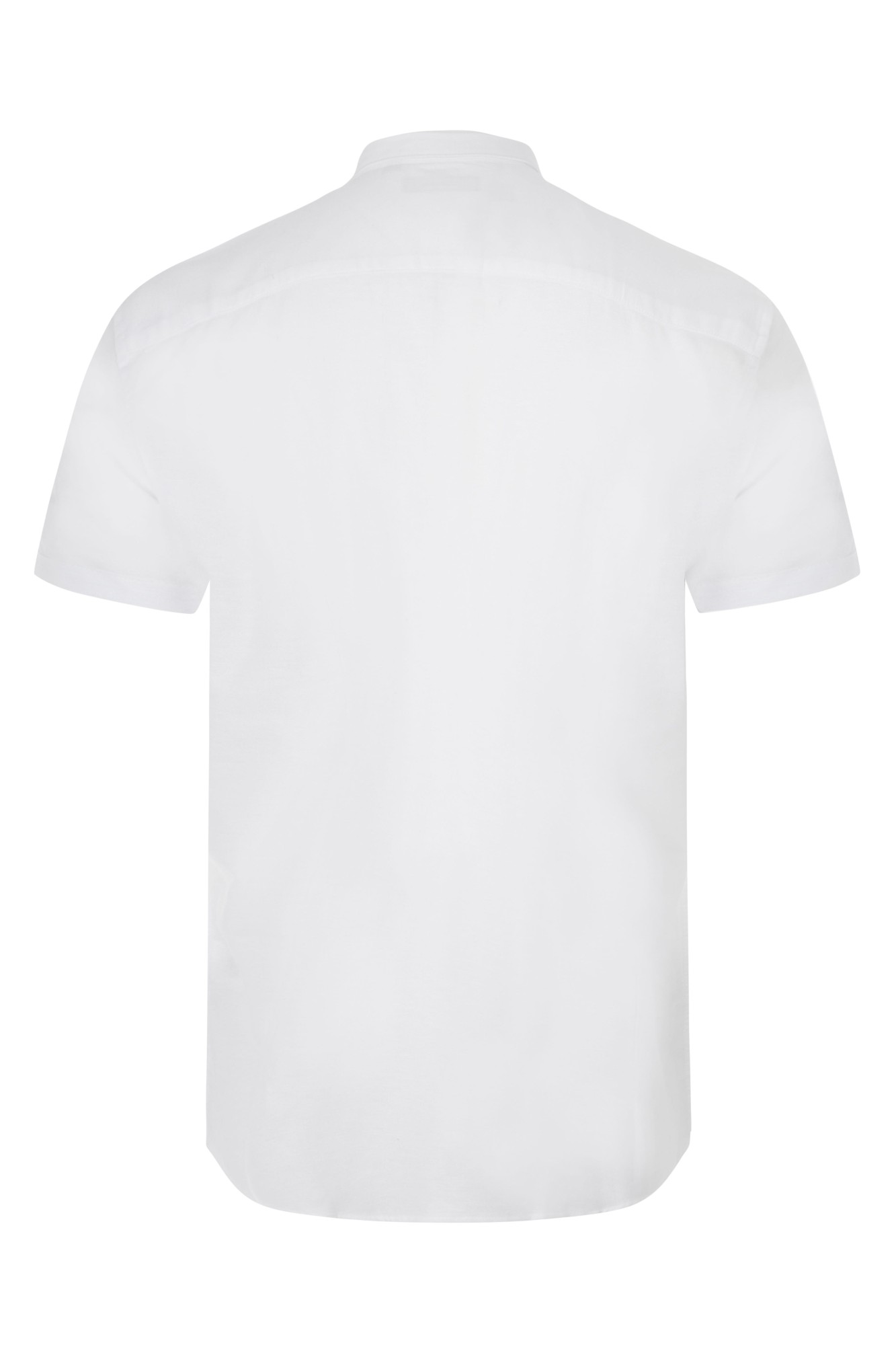 405024S.CAMISA OXFORD MC HOMBRE BLANCO S