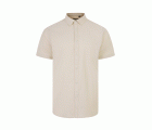 405024S.CAMISA OXFORD MC HOMBRE BEIGE CLARO S
