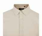 405024S.CAMISA OXFORD MC HOMBRE BEIGE CLARO S