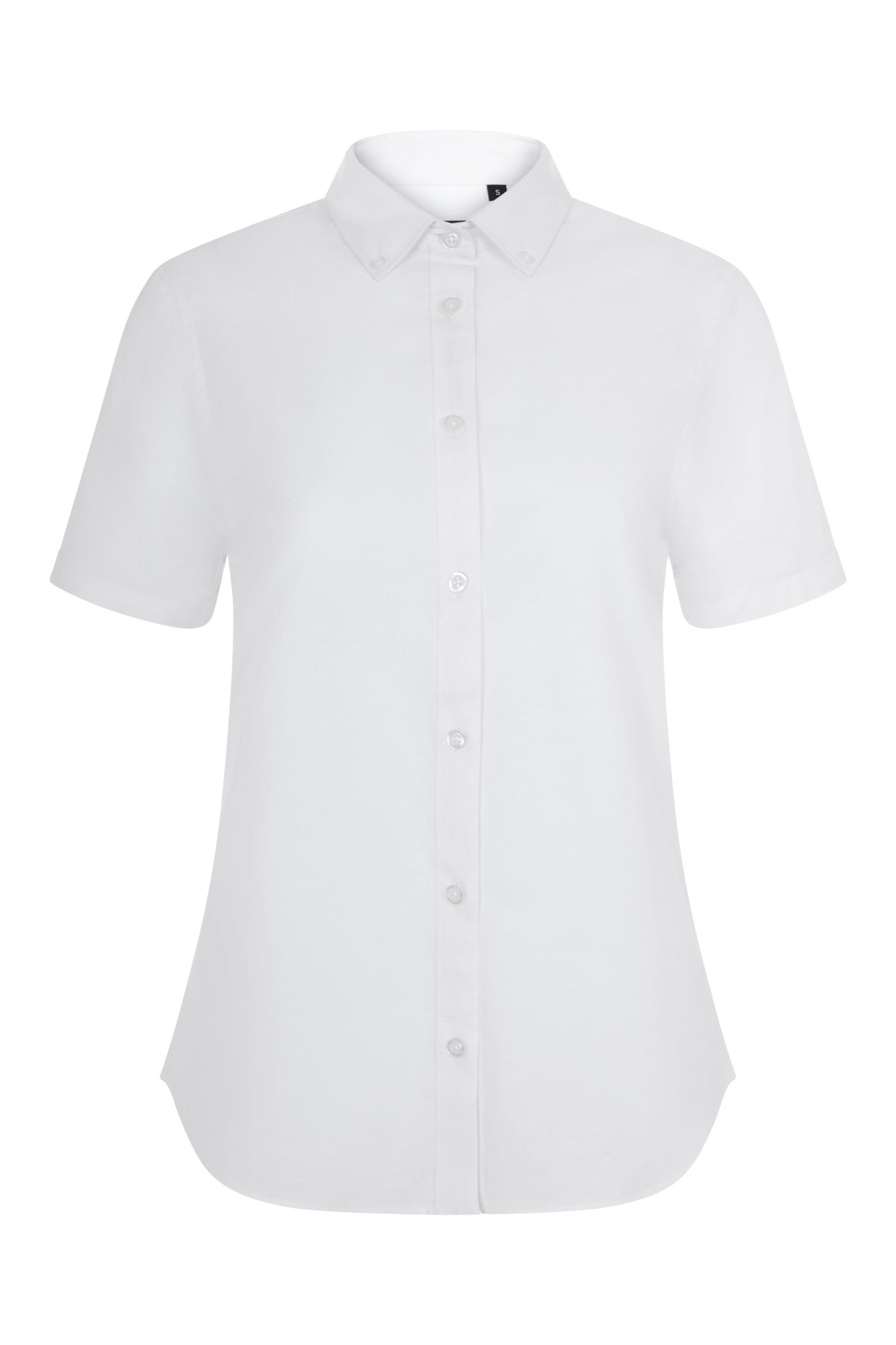 405025S.CAMISA OXFORD MC MUJER BLANCO XS