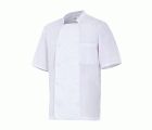 405201.CHAQUETA COCINA POPELÍN MC BLANCO 2XL