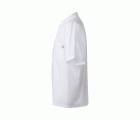405201.CHAQUETA COCINA POPELÍN MC BLANCO 2XL