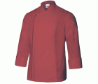 405202TC.CHAQUETA COCINA ML HOMBRE ROJO CORAL 46