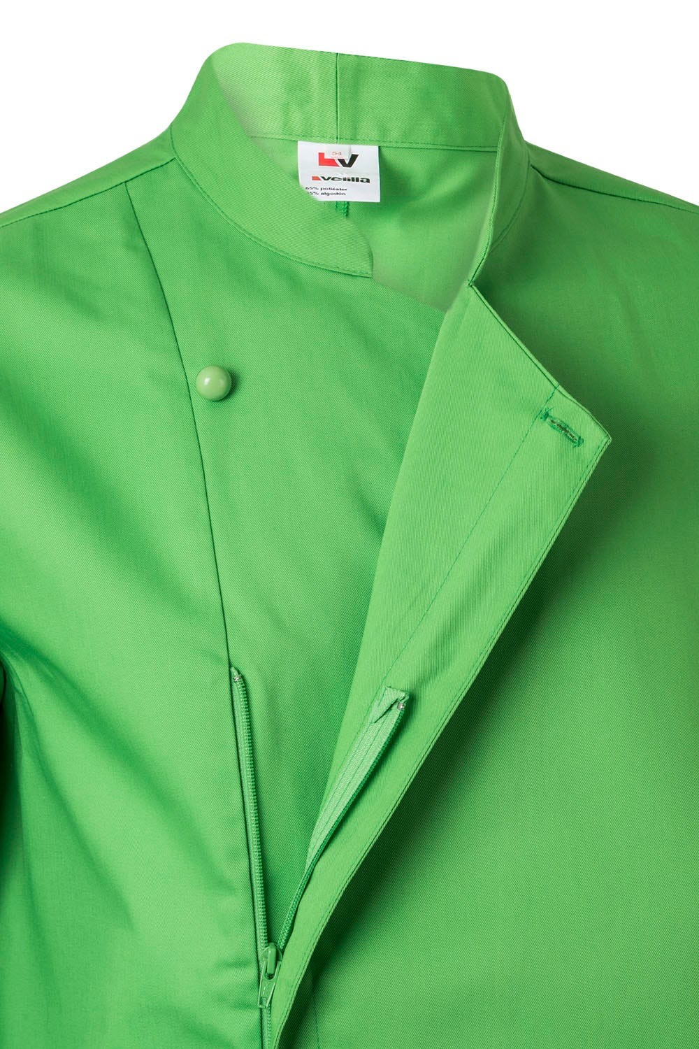 405202TC.CHAQUETA COCINA ML HOMBRE VERDE LIMA 46