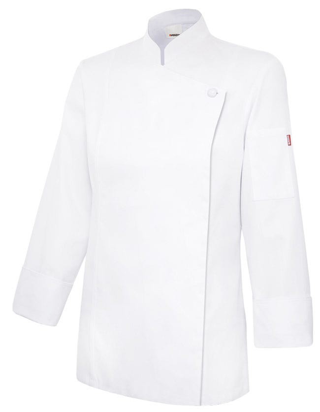 405203TC.CHAQUETA COCINA ML MUJER BLANCO 36