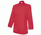 405203TC.CHAQUETA COCINA ML MUJER ROJO CORAL 36