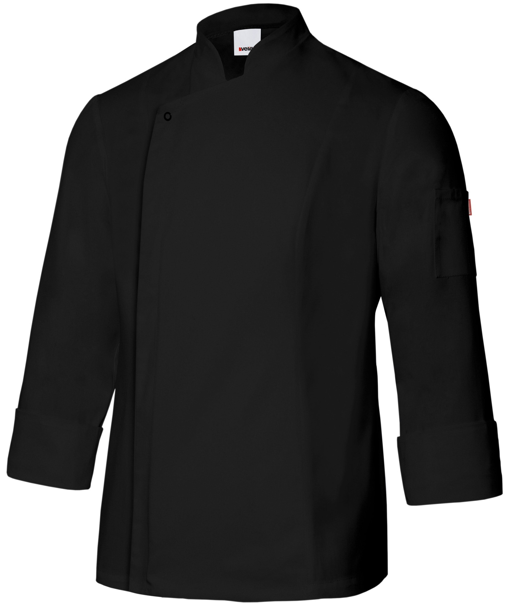 405204.CHAQUETA COCINA ML NEGRO 46