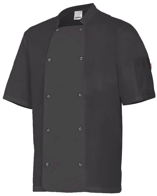 405205.CHAQUETA COCINA MC NEGRO 44