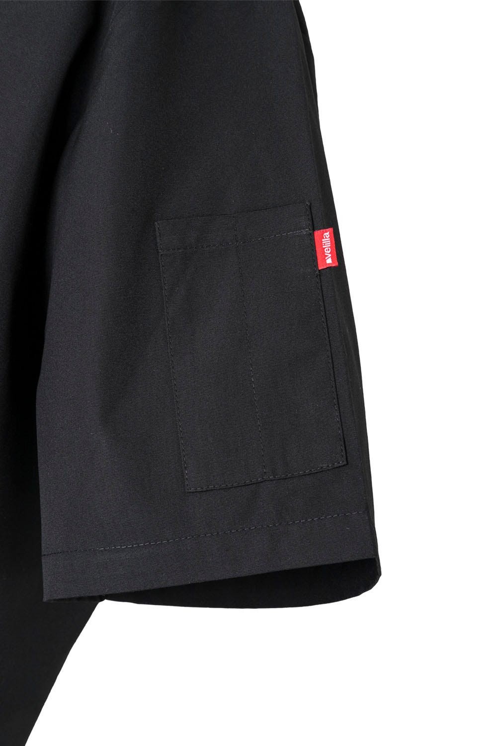 405205.CHAQUETA COCINA MC NEGRO 44