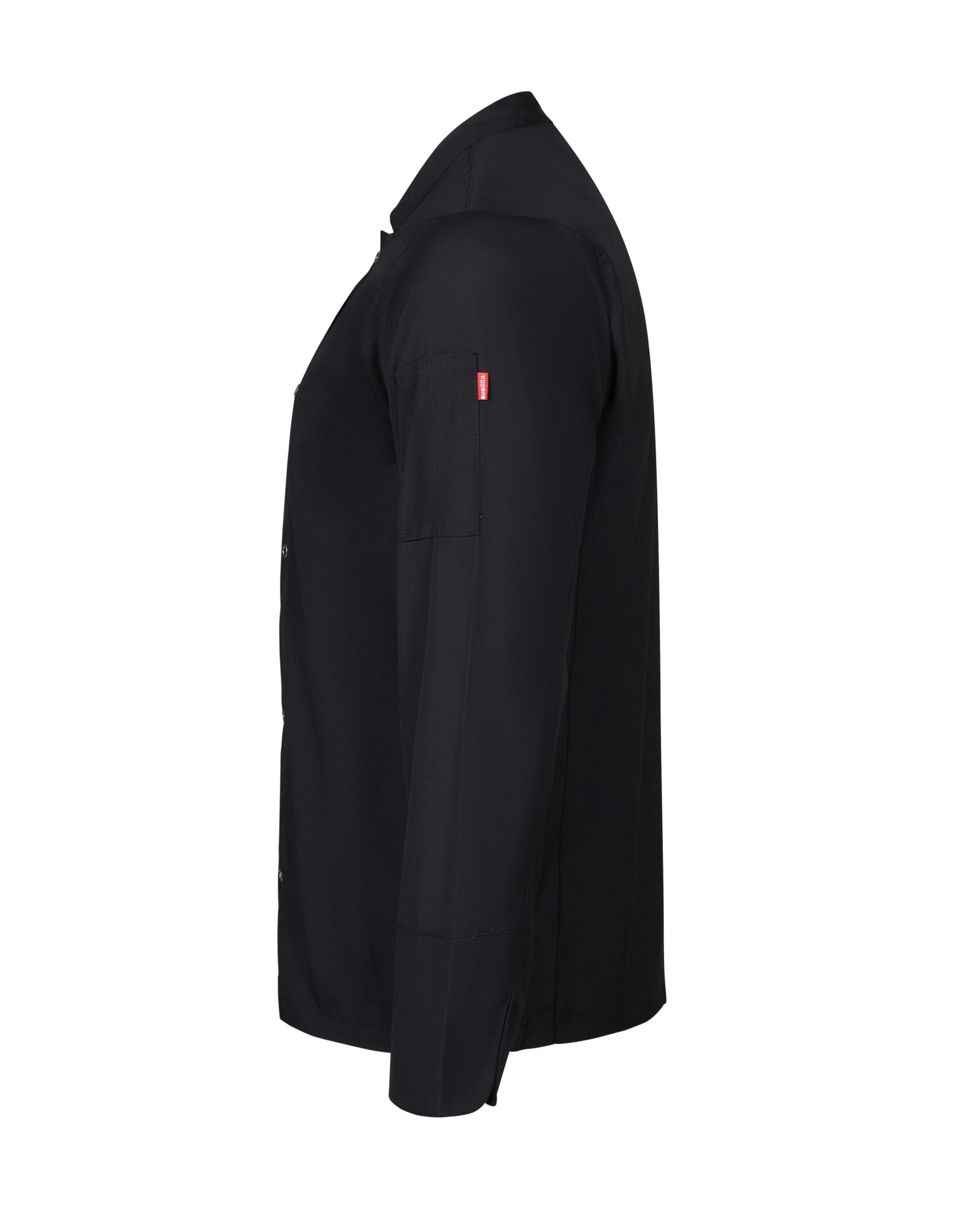 405206.CHAQUETA COCINA ML NEGRO 44