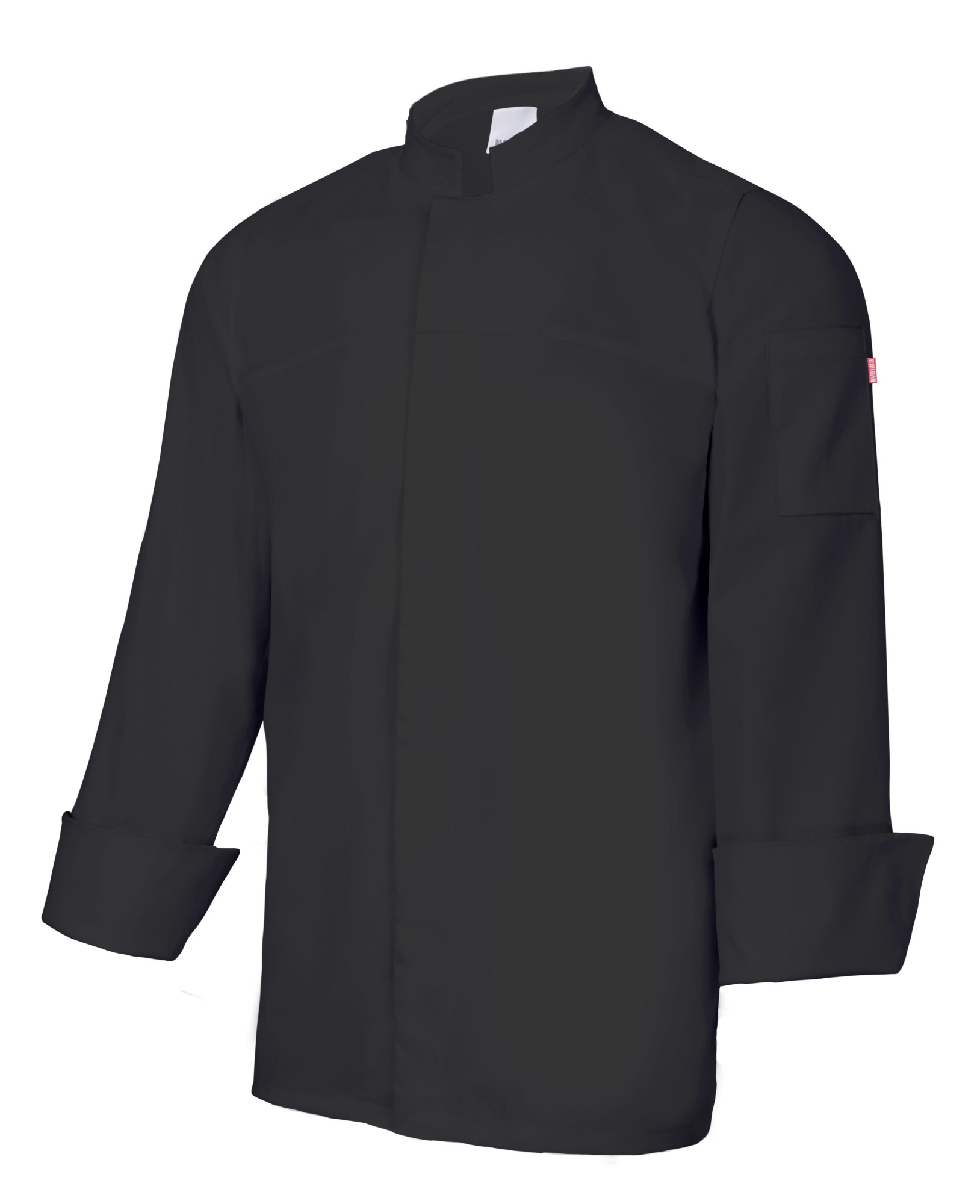 405208.CHAQUETA COCINA ML NEGRO 46