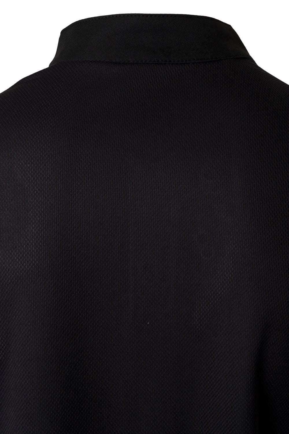 405209.CHAQUETA COCINA MICROFIBRA MC NEGRO 2XL