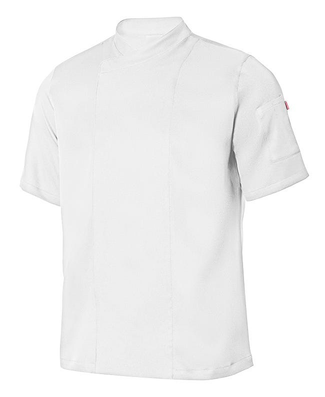 405209.CHAQUETA COCINA MICROFIBRA MC BLANCO 2XL