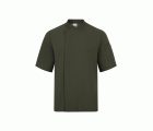 405209.CHAQUETA COCINA MICROFIBRA MC VERDE OLIVA XS