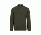 405210.CHAQUETA COCINA MICROFIBRA ML VERDE OLIVA XS