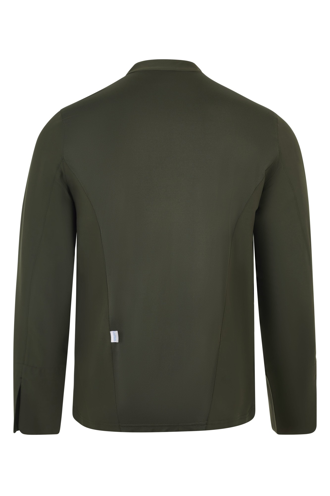 405210.CHAQUETA COCINA MICROFIBRA ML VERDE OLIVA XS