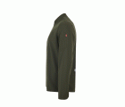 405210.CHAQUETA COCINA MICROFIBRA ML VERDE OLIVA XS